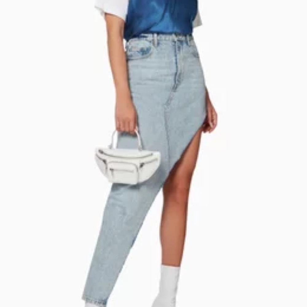 Alexander Wang “Attica” Mini Cream Yellow Croc-Embossed Convertible Shoulder Bag - Picture 13 of 13